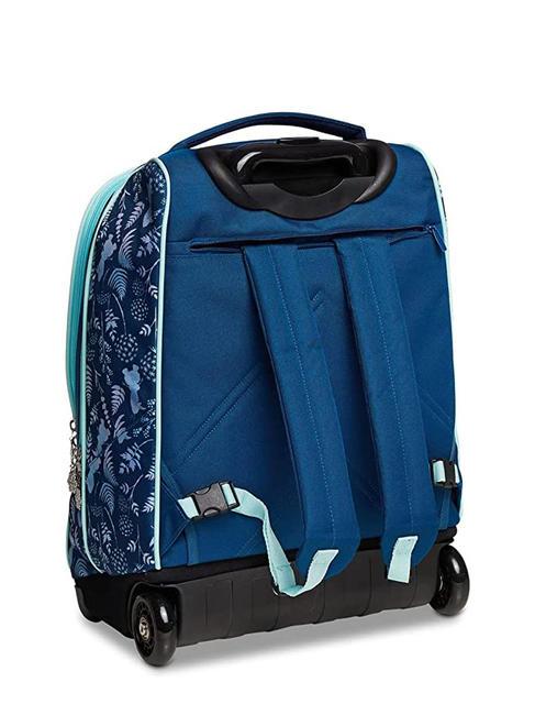 BELIEVE IN YOURSELF Trolley backpack 2 wheels tardis blue - Backpack trolleys