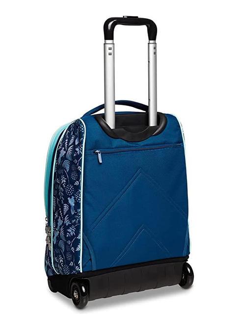 BELIEVE IN YOURSELF Trolley backpack 2 wheels tardis blue - Backpack trolleys