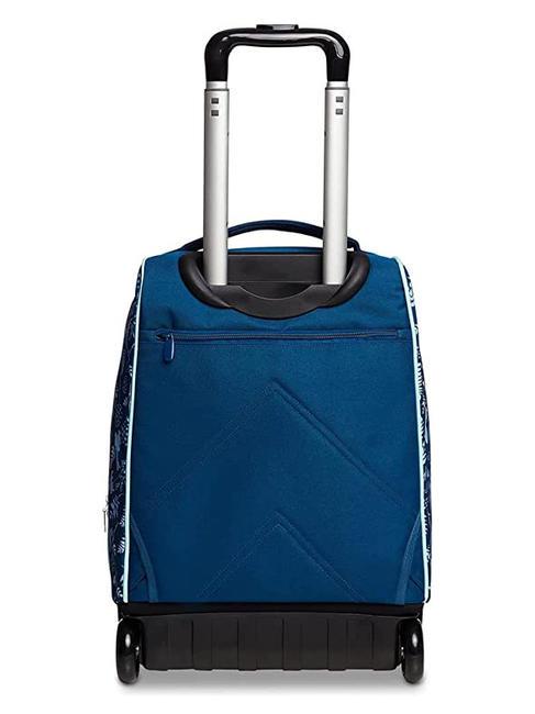 BELIEVE IN YOURSELF Trolley backpack 2 wheels tardis blue - Backpack trolleys