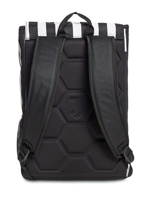 LEGENDS TEAM Expandable backpack STRIPE BLACK / WHITE - Backpacks & School and Leisure