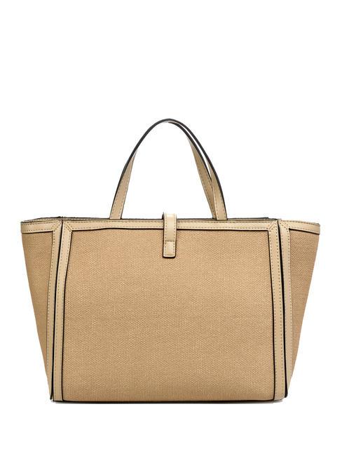 OMA Shopping bag with panels sand - Women&rsquo;s Bags