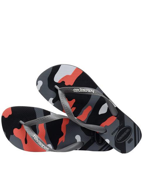 flip flops TOP CAMU NEW GRAPHITE - Unisex shoes