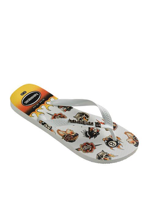 TOP TRIBO TOP flip flops white/white - Men&rsquo;s shoes