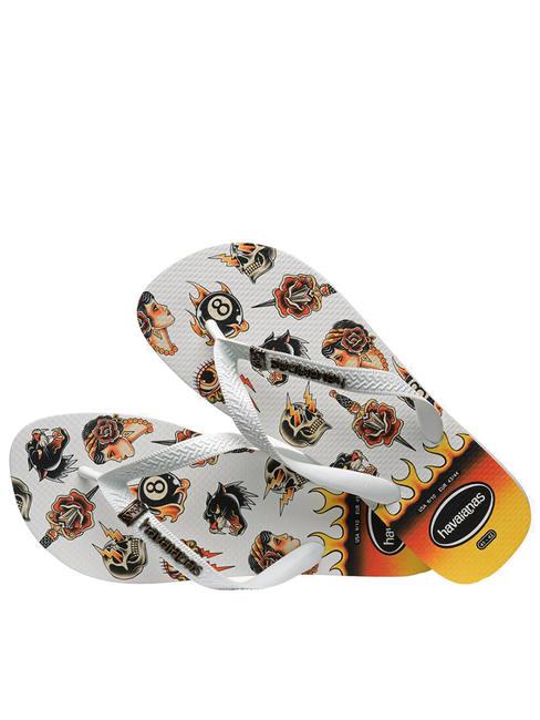 TOP TRIBO TOP flip flops white/white - Men&rsquo;s shoes