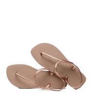 HAVAIANAS FLASH URBAN  Flip flop sandals rose / gold - Women’s shoes - 4