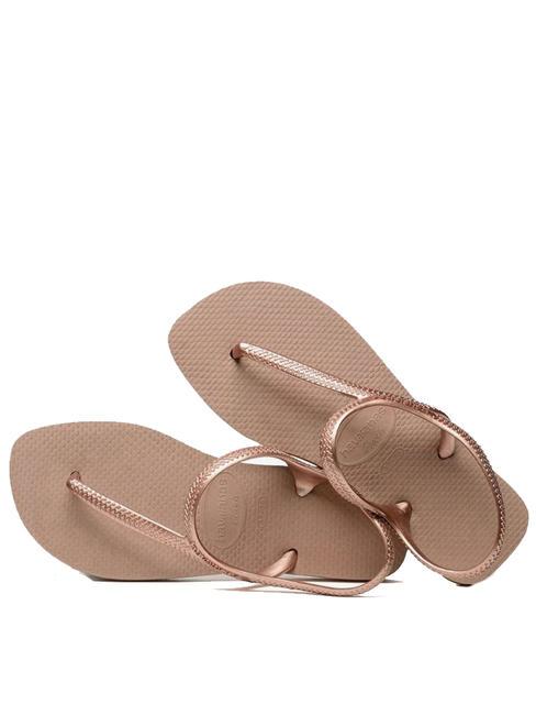 FLASH URBAN  Flip flop sandals rose / gold - Women&rsquo;s shoes