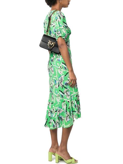 LOVE ONE MINI Mini bag in calf leather black-antique gold - Women’s Bags