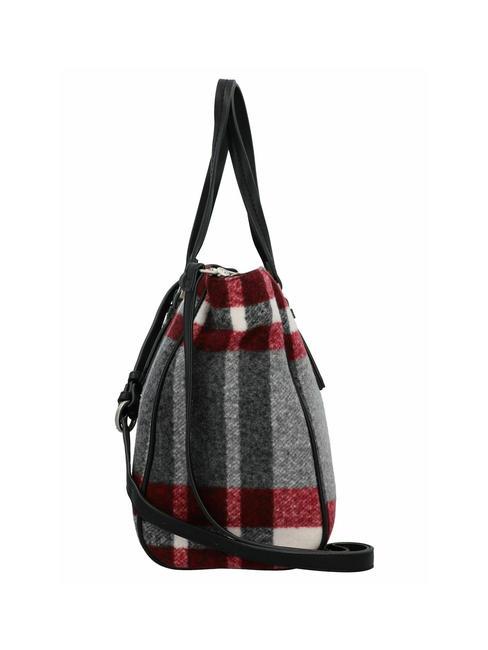 TROPHY Large fabric shopping bag dark grey - Women&rsquo;s Bags