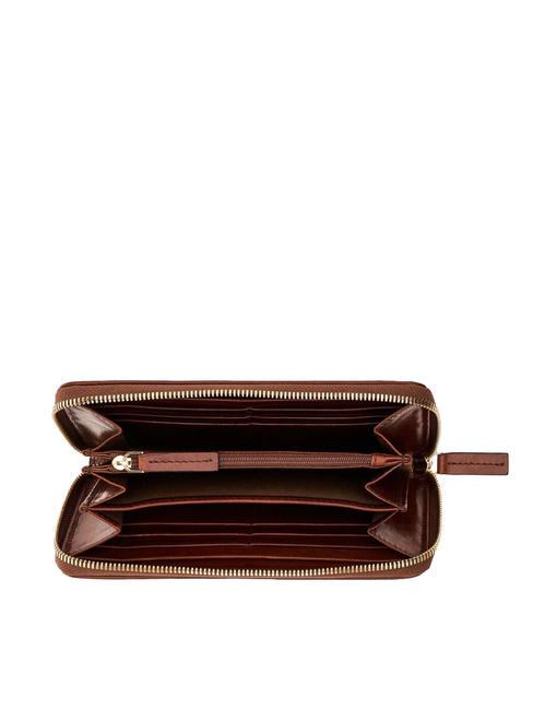 ANNA Zip Around Wallet BROWN - Women&rsquo;s Wallets