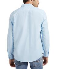 GUESS CORE  Stretch cotton shirt airway blue - Men's Shirts - 2