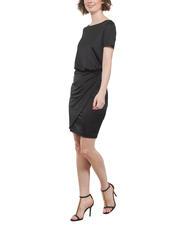 GUESS GATHERING POPLIA Short sleeve stretch dress jetbla - Woman Clothes - 3
