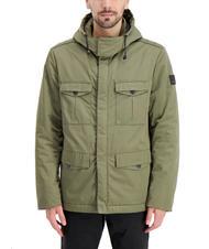 DEKKER SKATE HY Field jacket with hood dark olive - Men's Jackets - 3