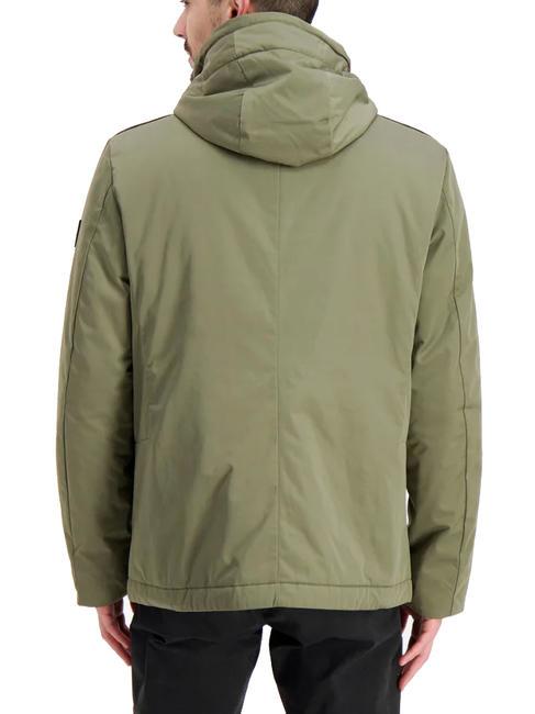 SKATE HY Field jacket with hood dark olive - Men's Jackets