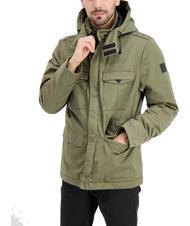 DEKKER SKATE HY Field jacket with hood dark olive - Men's Jackets - 5