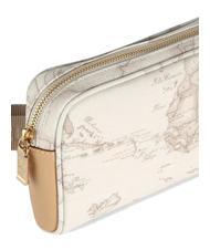 ALVIERO MARTINI PRIMA CLASSE GEO WHITE Waist bag with webbing belt white - Women’s Bags - 3