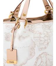 ALVIERO MARTINI PRIMA CLASSE GEO WHITE Medium bag with shoulder strap white - Women’s Bags - 3