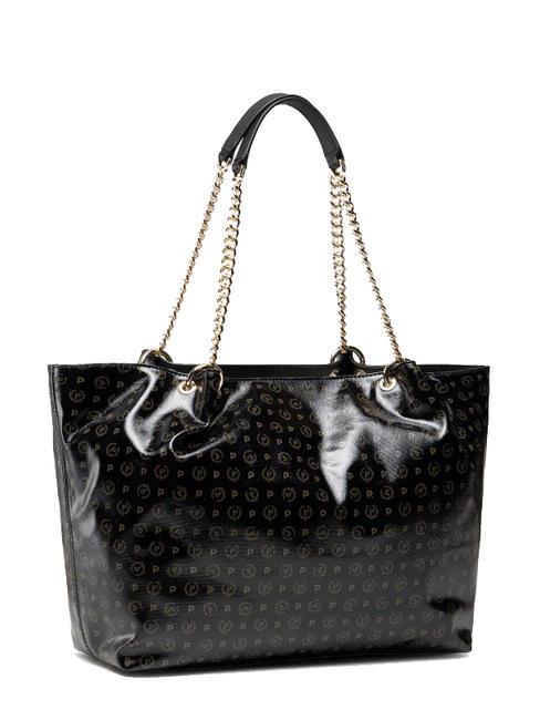 HERITAGE COATED Canvas shopping bag Black - Women&rsquo;s Bags