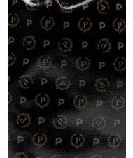 POLLINI HERITAGE COATED Canvas shopping bag Black - Women&rsquo;s Bags - 5