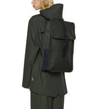 RAINS BACKPACK Waterproof backpack, 15" pc holder greens - Laptop backpacks - 4