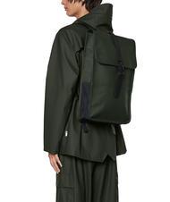 RAINS BACKPACK Waterproof backpack, 15" pc holder greens - Laptop backpacks - 5