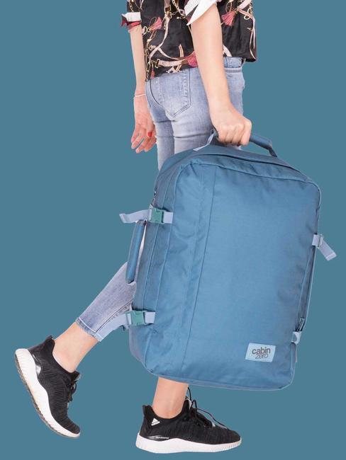 Travel Backpack CLASSIC 44L, ultralight aruban blue - Hand luggage