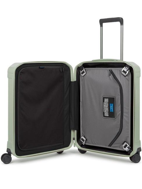 PQ-LIGHT Ultra slim cabin trolley GREEN - Hand luggage