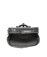 PIQUADRO BLUE SQUARE Pilot leather trolley, 15.6 "PC holder Black - Trolley Pilot Case - Buy Online! - 4