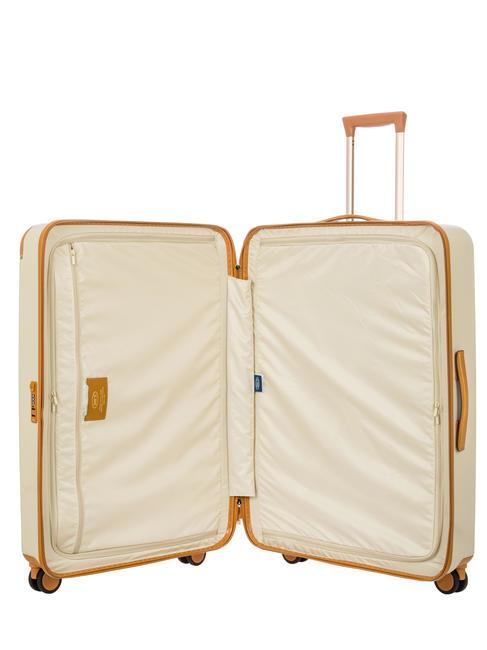 AMALFI Extra large size trolley cream - Rigid Trolley Cases