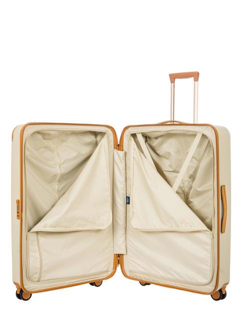 AMALFI Extra large size trolley cream - Rigid Trolley Cases