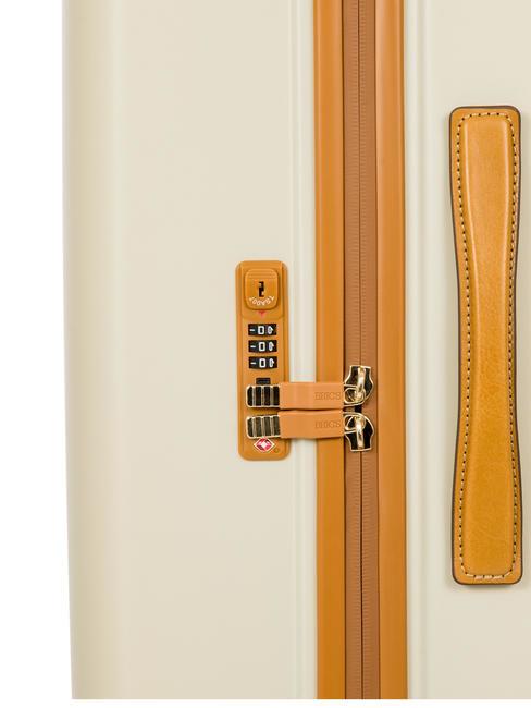 AMALFI Extra large size trolley cream - Rigid Trolley Cases