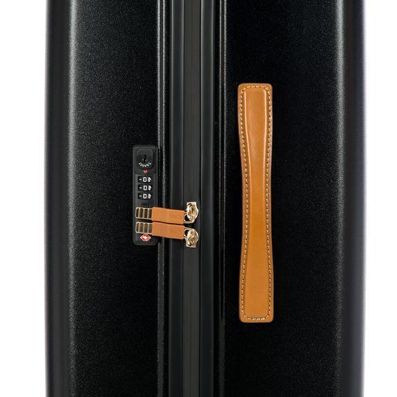 AMALFI Trolley large size Black - Rigid Trolley Cases