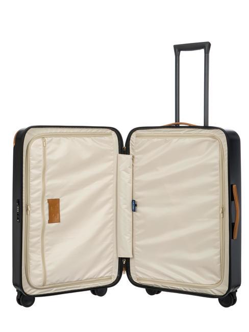 AMALFI Medium size trolley Black - Rigid Trolley Cases