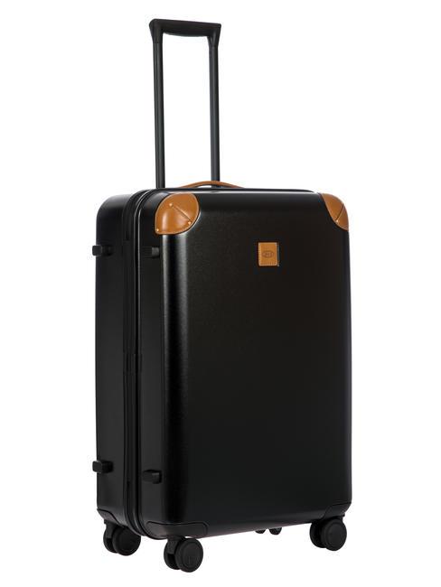 AMALFI Medium size trolley Black - Rigid Trolley Cases