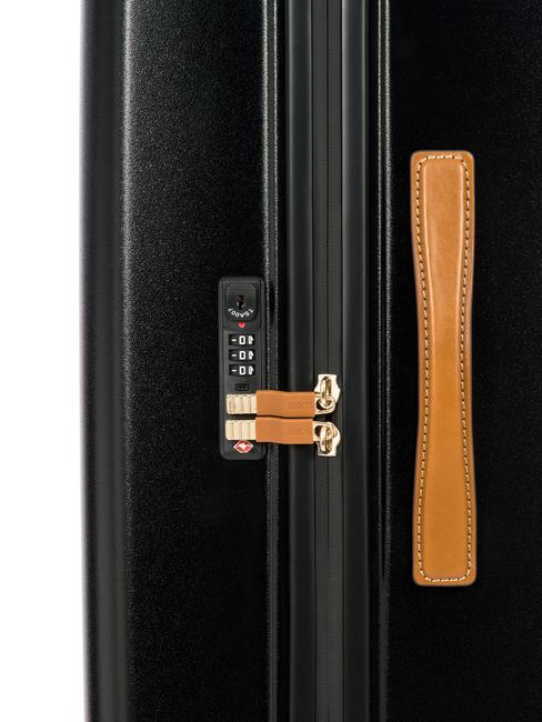 AMALFI Medium size trolley Black - Rigid Trolley Cases