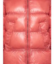 DEKKER MARTFLY NIK Short quilted down jacket tea rose/cordovan leather - Women's down jackets - 3
