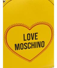 LOVE MOSCHINO LOGO CUORE backpack yellow - Women&rsquo;s Bags - 3