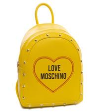 LOVE MOSCHINO LOGO CUORE backpack yellow - Women&rsquo;s Bags - 4