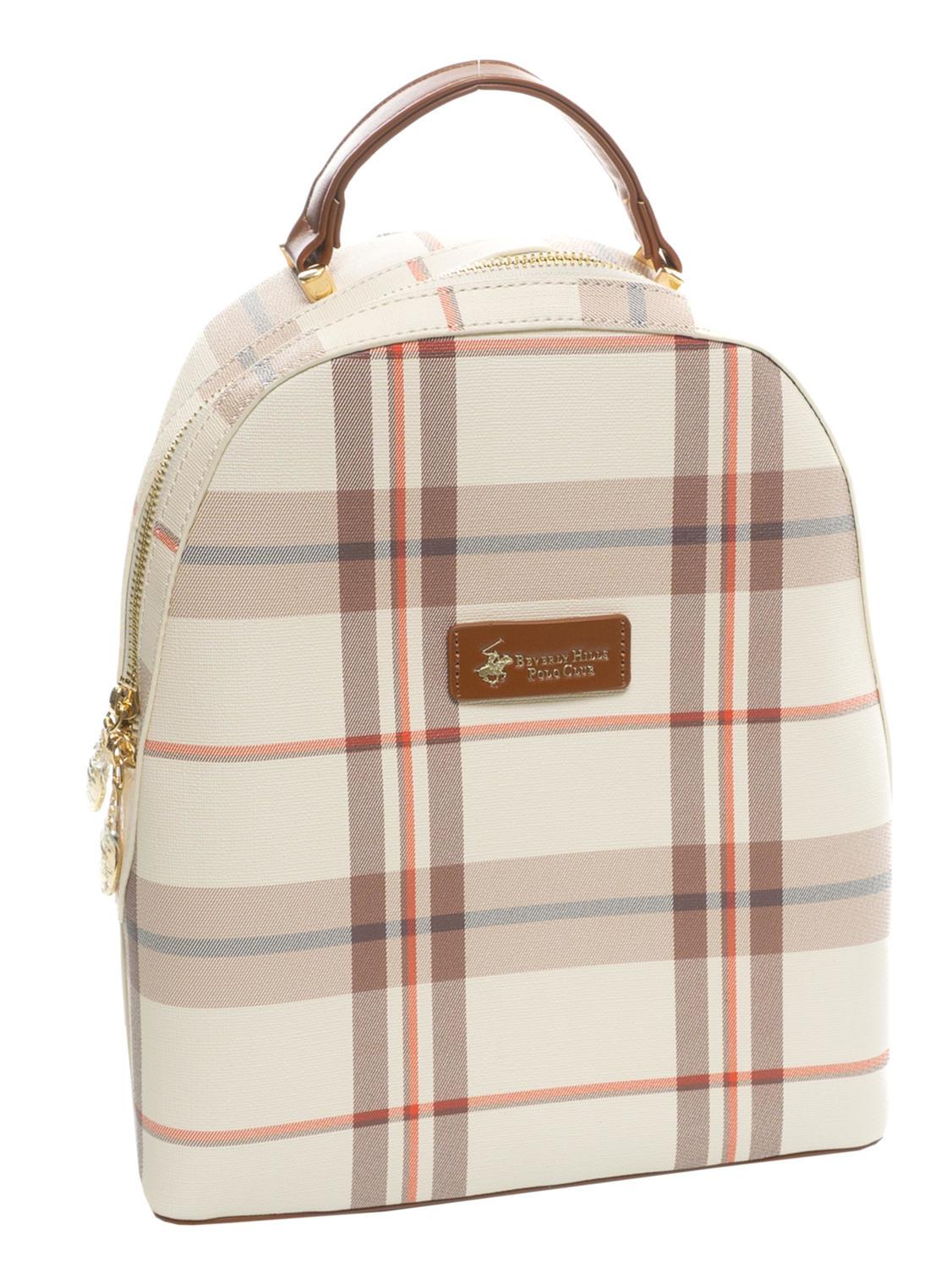 Beverly Hills Polo Club Teia Backpack Leather Buy At Outlet Prices