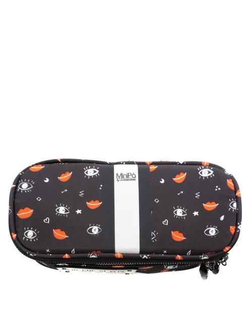 EYES ROUND Pencil case Black - Cases and Accessories