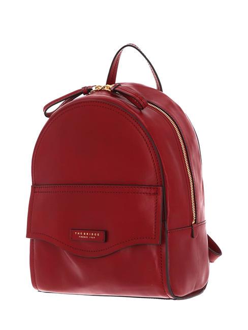 COSTANZA Leather backpack cherry / gold - Women&rsquo;s Bags