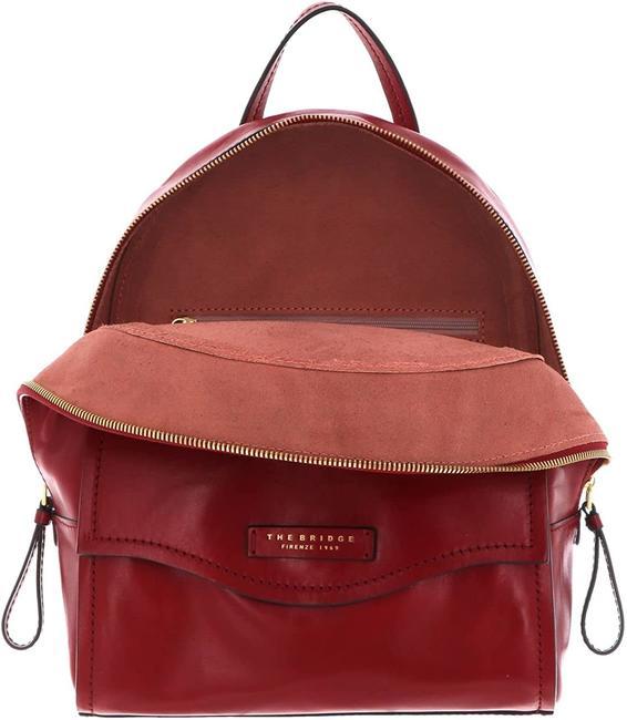 COSTANZA Leather backpack cherry / gold - Women&rsquo;s Bags