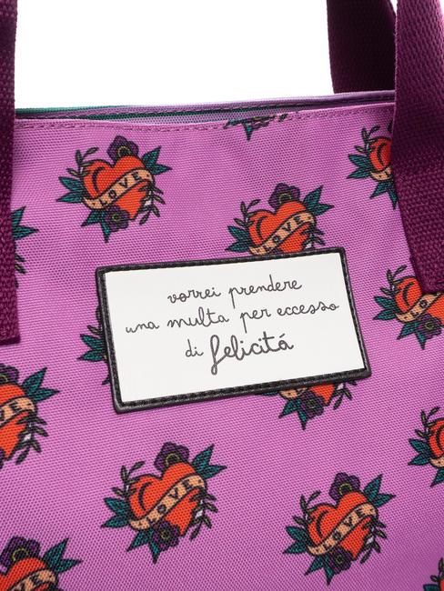MULTI FANTASY Large shopping bag liliac sachet - Kids bags and accessories