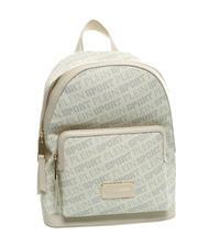 PLEIN SPORT RED HILL Backpack with logo texture white - Women&rsquo;s Bags - 4