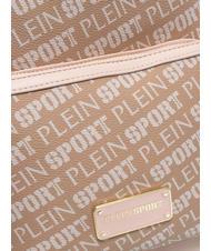 PLEIN SPORT RED HILL Backpack with logo texture taupe - Women&rsquo;s Bags - 3