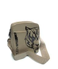 PLEIN SPORT PHILADELFIA Sports bag sand - Over-the-shoulder Bags for Men - 2