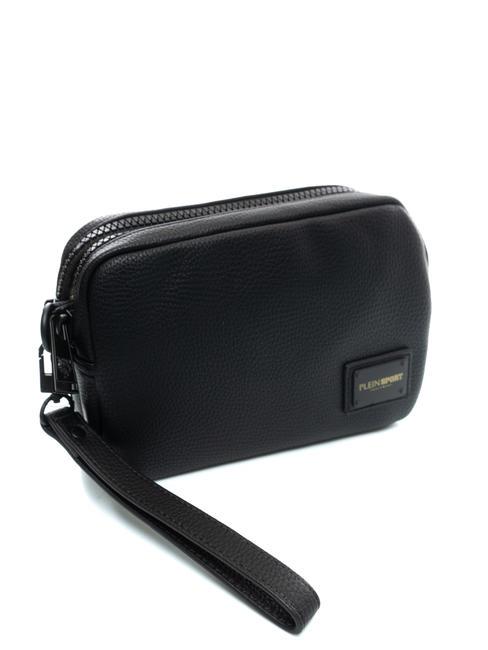 NEW DAYTONA Double zip pouch black - Bijoux Accessories