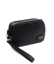 PLEIN SPORT NEW DAYTONA Double zip pouch black - Bijoux Accessories - 2