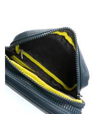 PLEIN SPORT NEW DAYTONA Double zip pouch navy - Bijoux Accessories - 5
