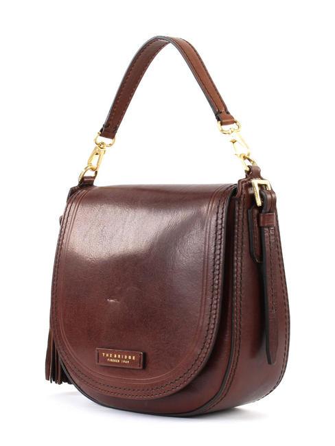 PEARLDISTRICT Double function bag in leather BROWN - Women&rsquo;s Bags