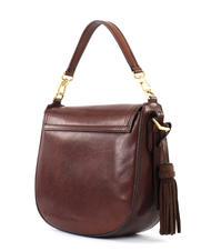 THE BRIDGE PEARLDISTRICT Double function bag in leather BROWN - Women&rsquo;s Bags - 4